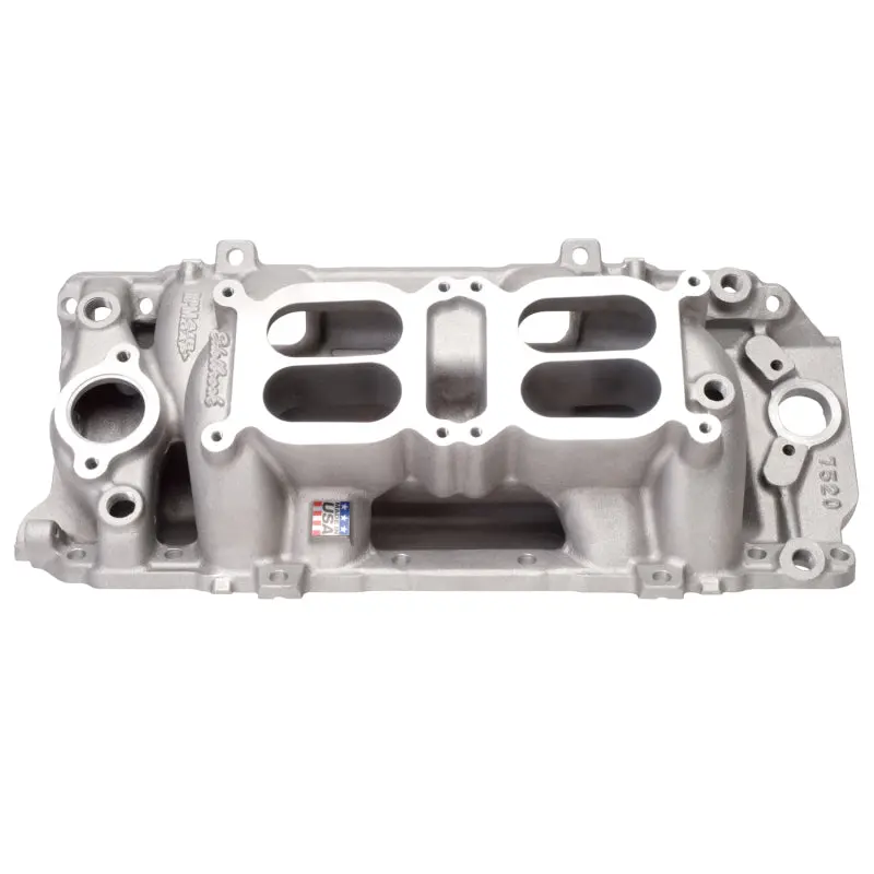 Edelbrock 1967-1972 Chevrolet Camaro 1St-2Nd Gen Manifold Dual Quad Rpm Air Gap Bb Oval Port 1