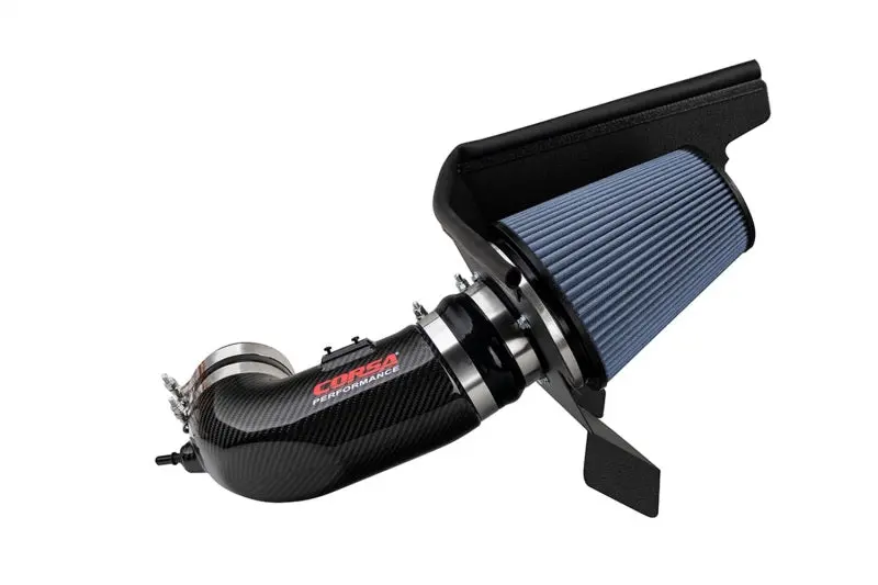 Corsa 2017-2023 Chevrolet Camaro Zl1 Carbon Fiber Air Intake W/ Maxflow 5 Oil Filtration 1