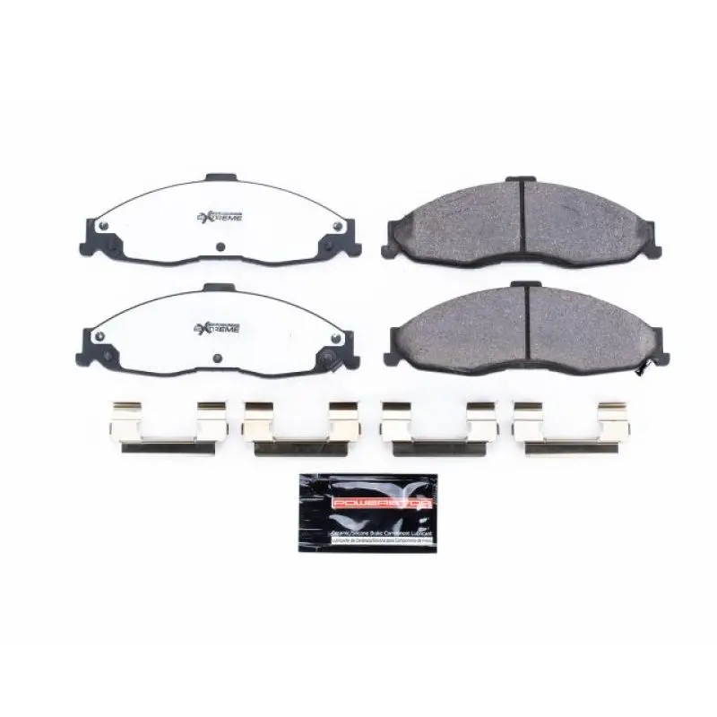 Powerstop 1998-2002 Chevrolet Camaro 4Th Gen Power Stop Front Z26 Extreme Street Brake Pads W Hardware 1