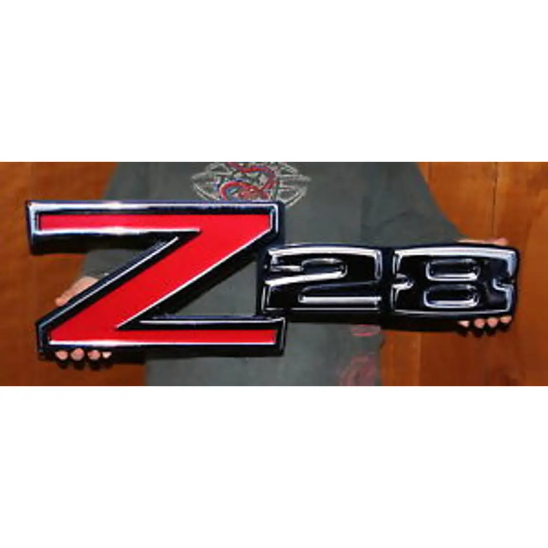 2Nd Generation Camaro Z/28 Emblem Steel Sign (1970-1974) 1