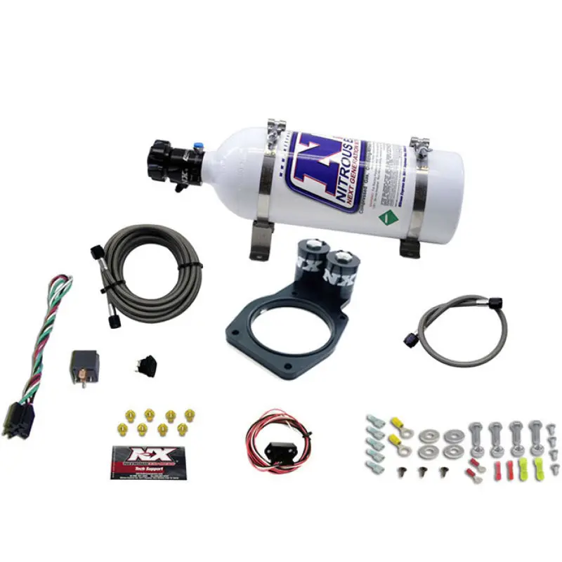Nitrous Express 2010-2015 Chevrolet Camaro 5Th Gen Nitrous Plate Kit (50-150Hp) W 5Lb Bottle 1