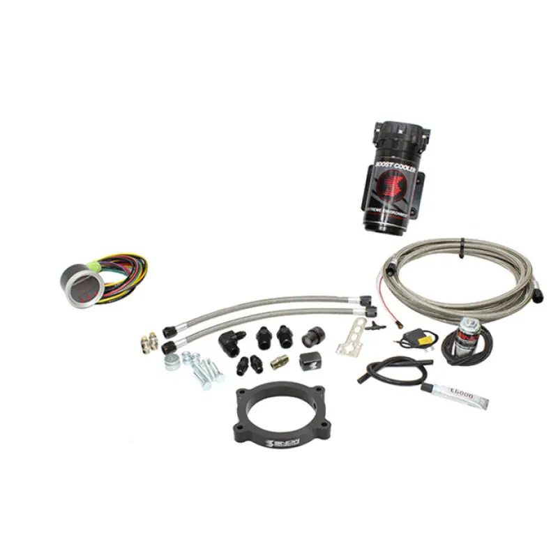Snow Performance 2016-2022 Chevrolet Camaro 6Th Gen Stg 2 Bst Cooler F I Water Injection Kit (Ss Brded Line 4An) W O Tank 1