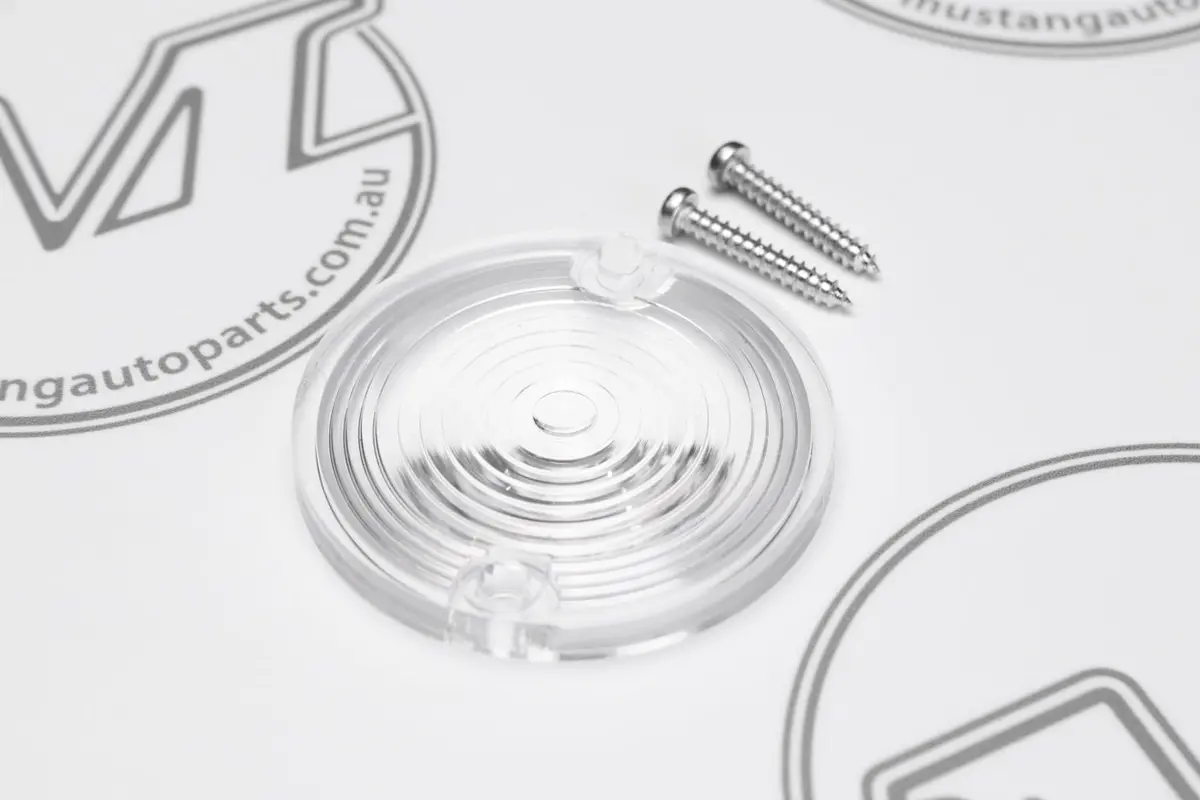 Back Up Light Lens Clear 1965-1968 1