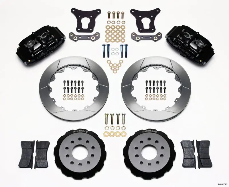 Wilwood 1993-1997 Chevrolet Camaro 4Th Gen Bnsl6 Front Kit 12.88In 1