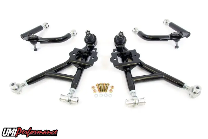 Umi Performance 1993-2002 Chevrolet Camaro 4Th Gen Gm F-Body Front A-Arm Kit Adjustable Drag 1