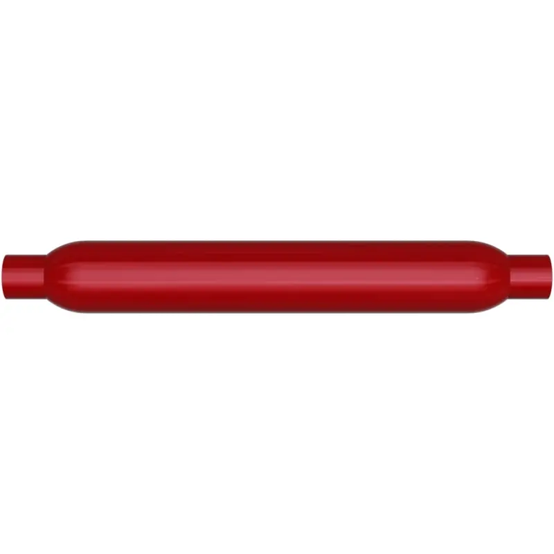 Magnaflow 1980-1986 Chevrolet Camaro 2Nd-3Rd Gen Muffler Red Pack Series Glasspack 3.5In Rd 22In Body Length 2In 2In Inlet Outlet 1