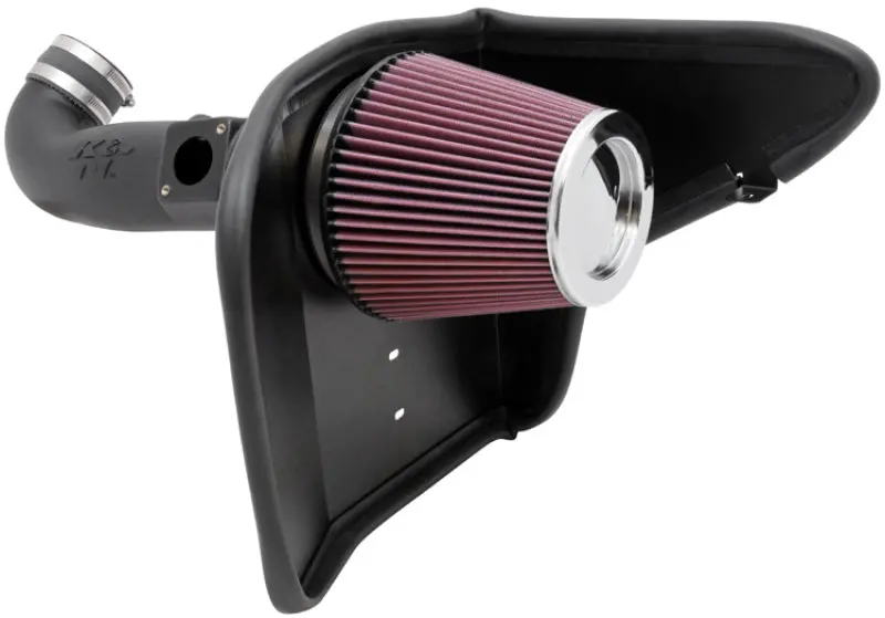 K&N Engineering 2010-2010 Chevrolet Camaro 5Th Gen K&N 10 3.6L V6 Aircharger Performance Intake 1