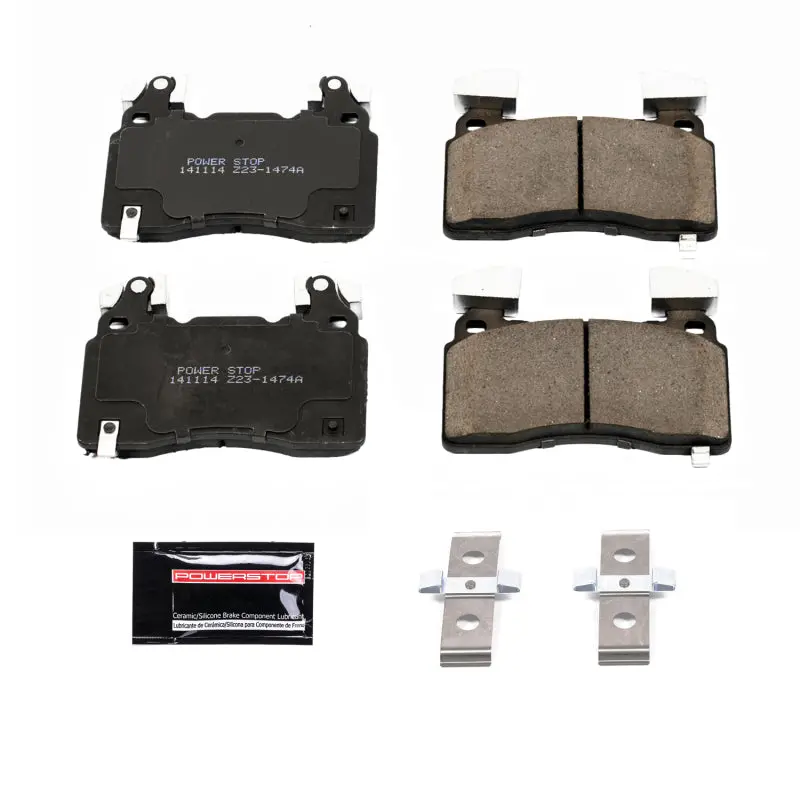 Powerstop 2016-2023 Chevrolet Camaro 6Th Gen Power Stop Front Z23 Evolution Sport Brake Pads W Hardware 1