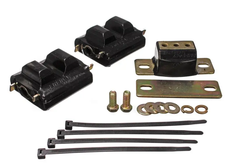 Energy Suspension 1973-1981 Chevrolet Camaro 2Nd Gen Black Motor And Transmission Mounts; Zinc Finish 1