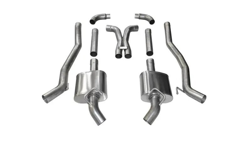 Corsa 2011-2013 Chevrolet Camaro Ss 6.2L V8 Manual Xtreme 3In Cat-Back (No Tips Uses Factory Bezels) 1