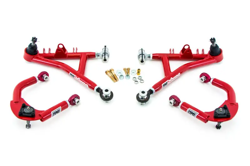 Umi Performance 1993-2002 Chevrolet Camaro 4Th Gen Gm F-Body Front A-Arm Kit Adjustable Crmo Drag Race 1