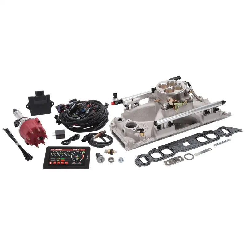 Edelbrock 1967-1972 Chevrolet Camaro 1St-2Nd Gen Pro Flo 4 Efi System Seq Port Bbc Oval Port 850 Max Hp 60Lb Hr Satin Finish 1