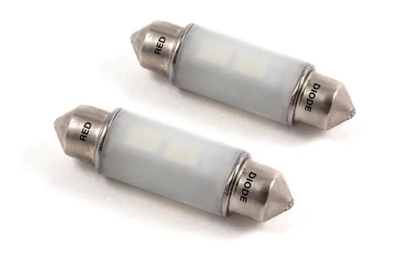Diode Dynamics 1998-2002 Chevrolet Camaro 4Th Gen 39Mm Hp6 Led Bulb Led Red (Pair) 1