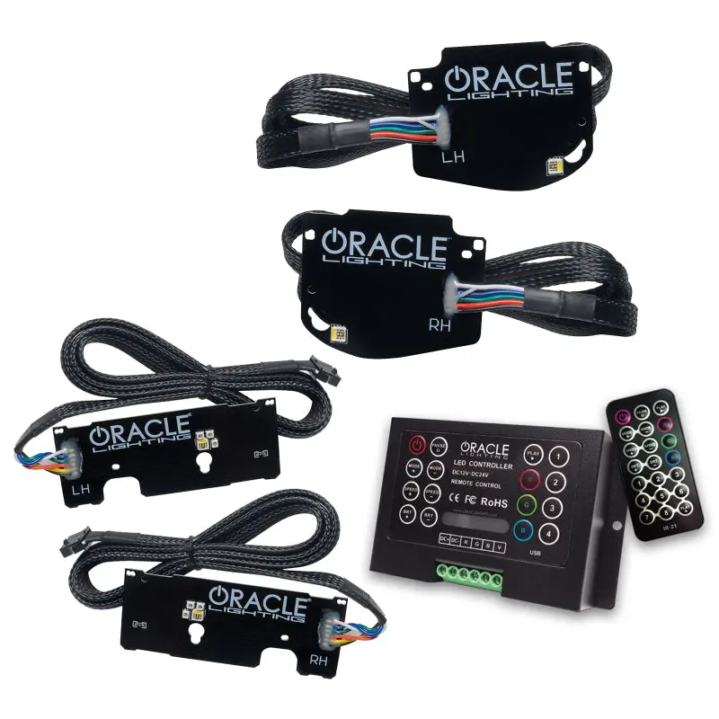 Oracle 19-21 Chevy Camaro Ss/Rs Rgbw+A Headlight Drl Upgrade Kit - Colorshift 2 1