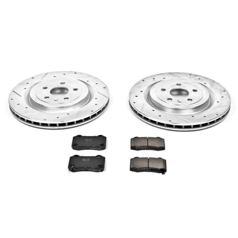 Powerstop 2010-2023 Chevrolet Camaro 5Th-6Th Gen 5Th- Power Stop Rear Z23 Evolution Sport Brake Kit 1