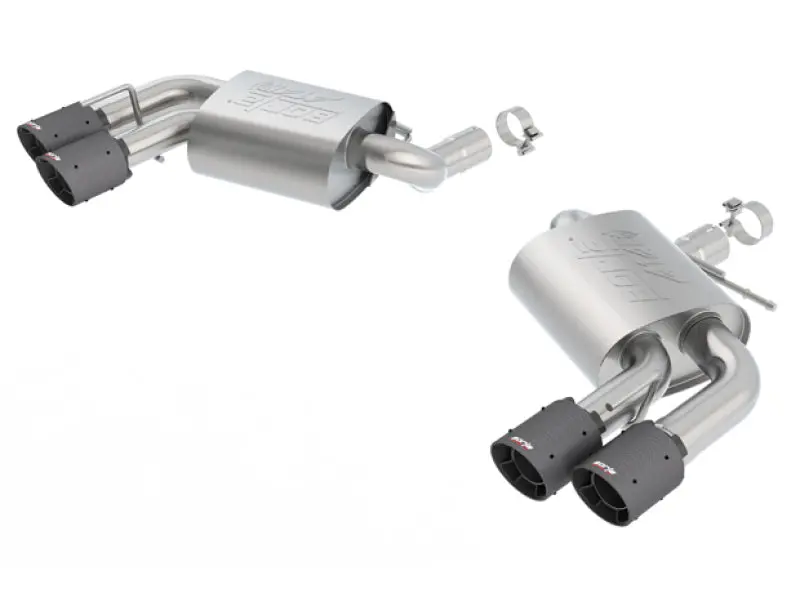 Borla 2016-2024 Chevrolet Camaro 6Th Gen Ss V8 At Mt Atak Rear Section Exhaust W O Dual Mode Valves 1