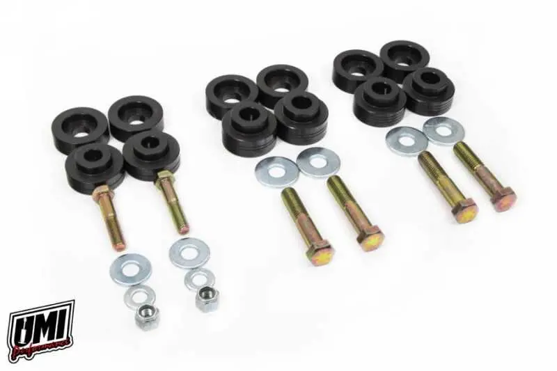 Umi Performance 1970-1981 Chevrolet Camaro 2Nd Gen Gm F-Body Aluminum Body Mount Kit 1