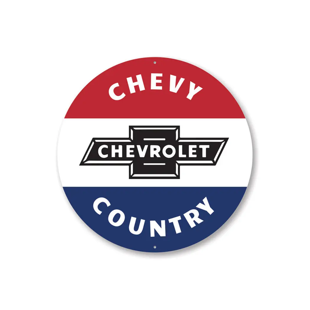 Chevy Country - Aluminum Sign 1