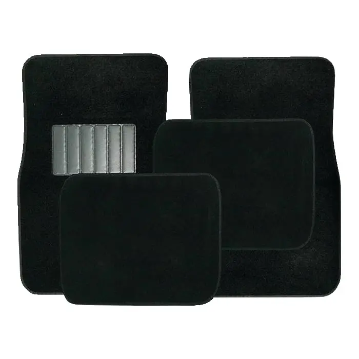 Carpet Floor Mats For Cars, Universal Fit Automotive All Purpose Car Protector Mats - Set Of 4 Mats For Cars, Suvs, Trucks, And Vans - Easy Installation And Maintenance 1