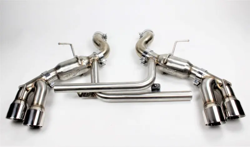 Mishimoto 2016-2020 Chevrolet Camaro 6Th Gen + Ss Quad-Tip Pro Axle-Back Exhaust W Polished Tips 1
