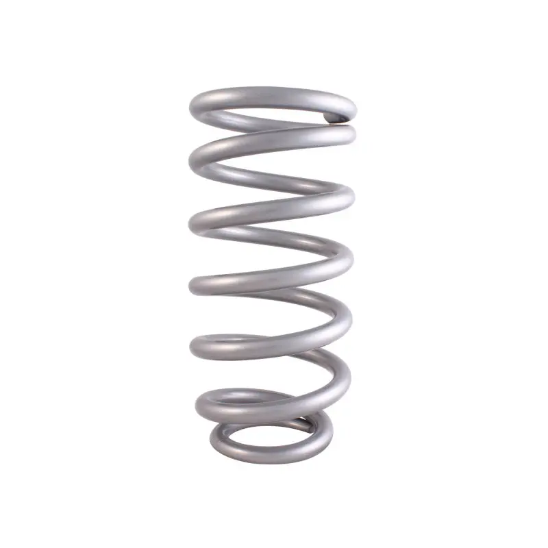 Qa1 1967-1969 Chevrolet Camaro 1St Gen 3-1 2In Id Tapered High Travel Pigtail Spring 10In Length X 500Lbs In Silver Powder Coated 1