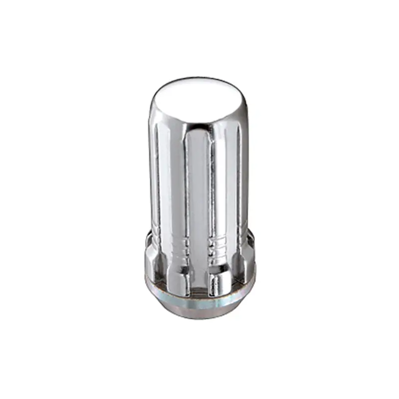 Mcgard 2010-2023 Chevrolet Camaro 5Th-6Th Gen Splinedrive Lug Nut (Cone Seat) M14x1.5 1.648In. Length (4-Pack) Chrome (Req. Tool) 1