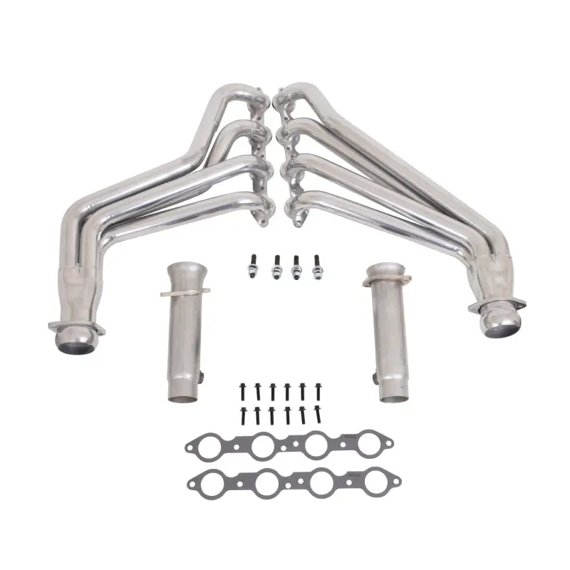 Bbk 2010-2015 Chevrolet Camaro 5Th Gen Ls3 L99 1-7 8 Full-Length Headers W High Flow Cats (Polished Ceramic) 1
