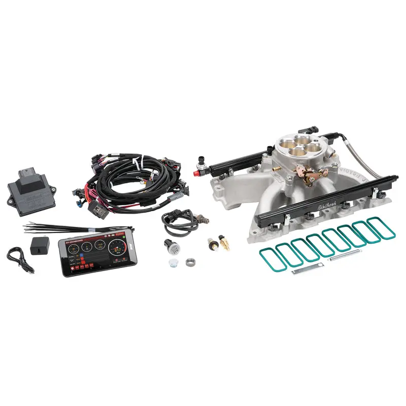 Edelbrock 1998-2015 Chevrolet Camaro 4Th-5Th Gen Pro Flo 4 Efi System Seq Port Ls Gen Iii Iv Victor Jr Cath Port 550 Max Hp 35Lb Hr 1