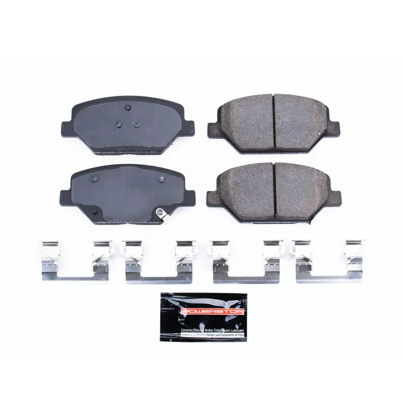 Powerstop 2016-2023 Chevrolet Camaro 6Th Gen Power Stop Envision Front Z23 Evolution Sport Brake Pads W Hardware 1