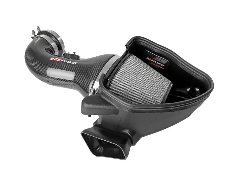 Afe 2017-2024 Chevrolet Camaro 6Th Gen Zl1 (6.2L-V8) Track Series Carbon Fiber Cai System W Pro-Dry S Filters 1