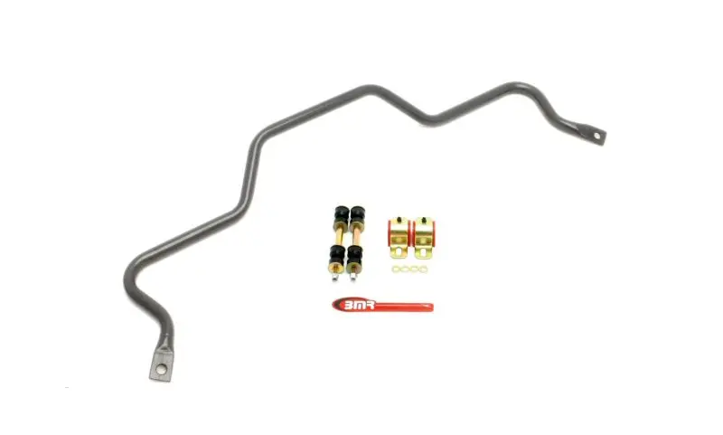 Bmr Suspension 1982-2002 Chevrolet 3Rd-4Th Gen Camaro Bmr F-Body Rear Hollow 25Mm Sway Bar Kit W Bushings Black Hammertone 1