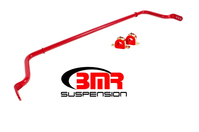 Bmr Suspension 2016-2024 Chevrolet 6Th Gen Camaro Bmr Rear Hollow 32Mm Adj. Sway Bar Kit Red 1