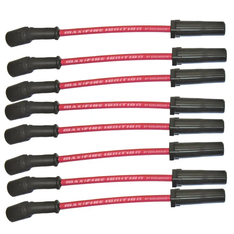 Edelbrock 1998-2015 Chevrolet Camaro 4Th-5Th Gen Spark Plug Wire Set Gm Ls Engines Heat Shields W O Red Wire (Set Of 8) 1