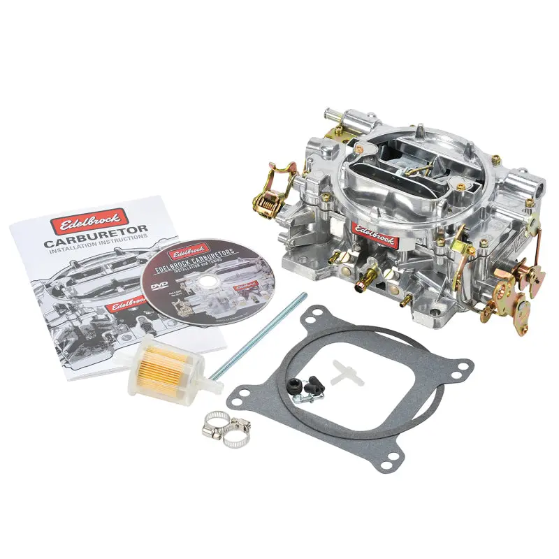 Edelbrock 1980-1981 Chevrolet Camaro 2Nd Gen Carburetor Performer Series 4-Barrel 800 Cfm Manual Choke Satin Finish 1