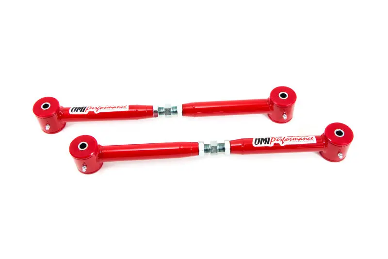 Umi Performance 1982-2002 Chevrolet Camaro 3Rd-4Th Gen Gm F-Body Adjustable Lower Control Arms W Polyurethane Bushings 1