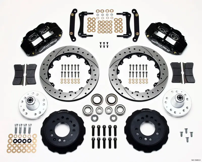 Wilwood 1979-1981 Chevrolet Camaro 2Nd Gen Narrow Superlite 6R Front Hub Kit 12.88In Drilled 1