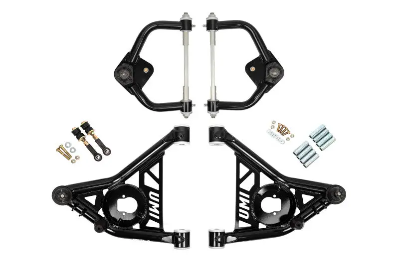 Umi Performance 1970-1981 Chevrolet Camaro 2Nd Gen Gm F-Body Front A-Arm Kit Delrin Bushings Tall Ball Joints 1