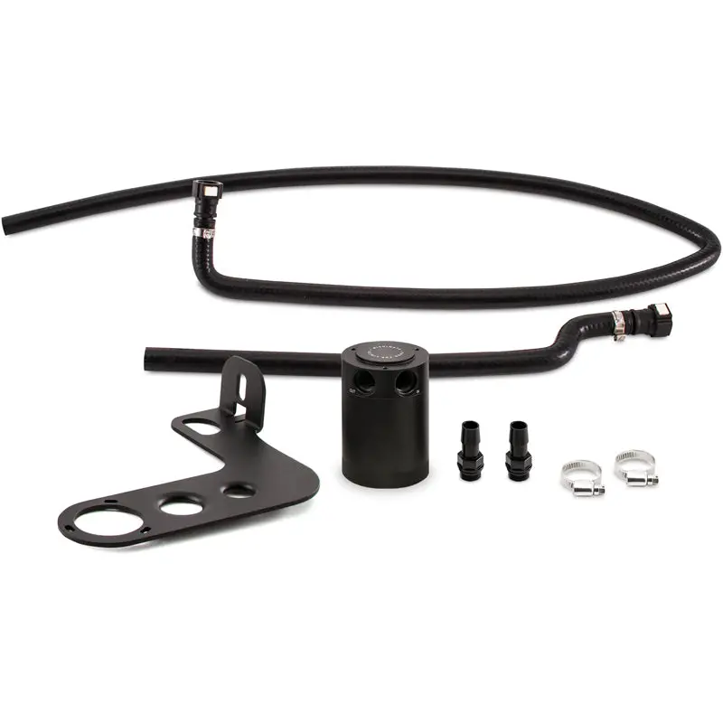 Mishimoto 2010-2015 Chevrolet Camaro 5Th Gen Ss (Automatic) Baffled Oil Catch Can Kit Black 1