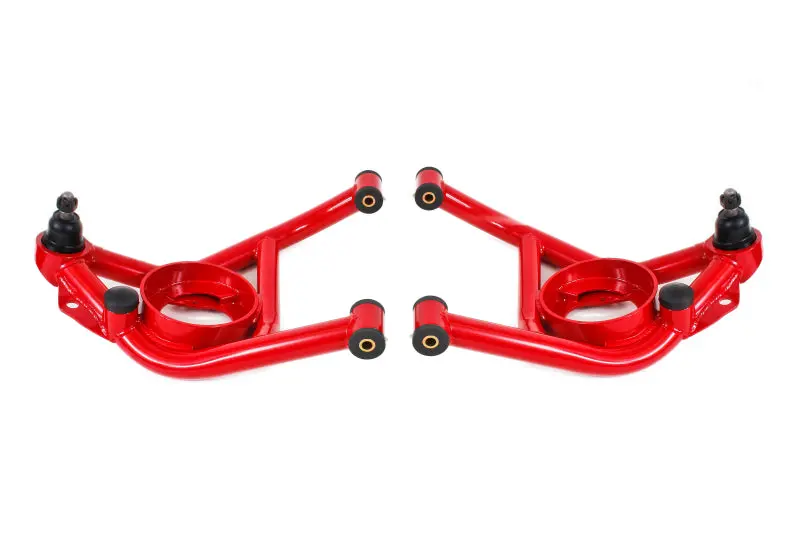 Bmr Suspension 1970-1981 Chevrolet Camaro 2Nd Gen Bmr A-Arms Lower Delrin Bushings Std Ball Joint Red 1