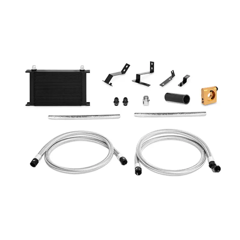 Mishimoto 2016-2023 Chevrolet Camaro 6Th Gen + 2.0T Thermostatic Oil Cooler Kit Black 1