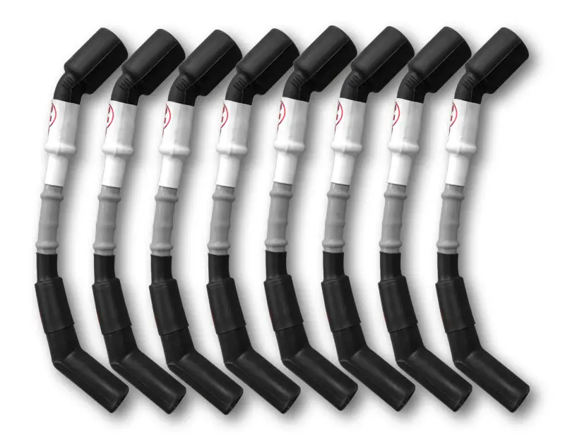 Kooks Headers 1998-2024 Chevrolet Camaro 4Th-6Th Gen Kooks 10Mm Spark Plug Wire Grey W Black Boots (Set Of 8) 1