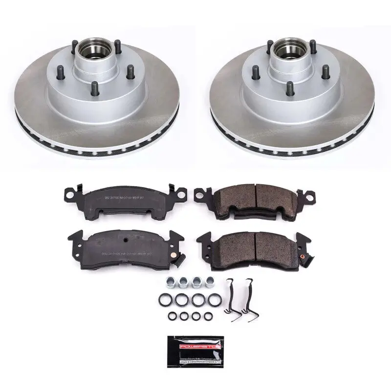 Powerstop 1979-1981 Chevrolet Camaro 2Nd Gen Power Stop Phoenix Front Semi-Coated Rotor Kit 1