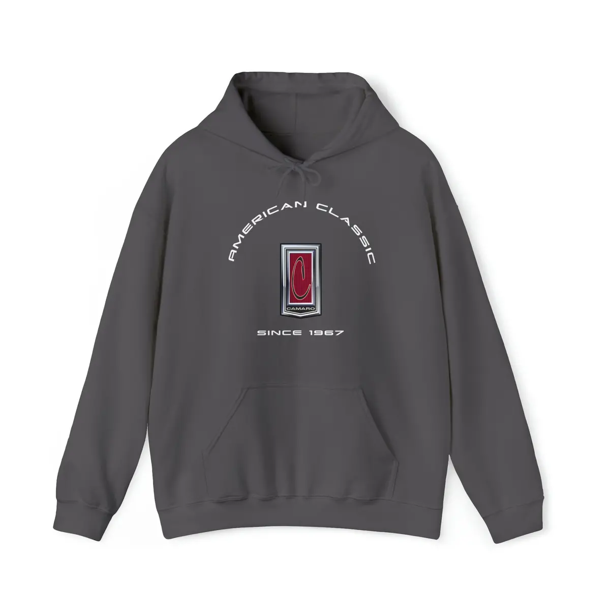 Vintage Camaro First-Gen Red C-Logo Blend Hooded Sweatshirt