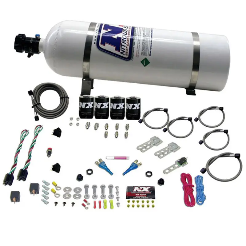 Nitrous Express 1992-2002 Chevrolet Camaro 3Rd-4Th Gen Gm Efi Dual Stage Nitrous Kit (50-150Hp X 2) W 15Lb Bottle 1