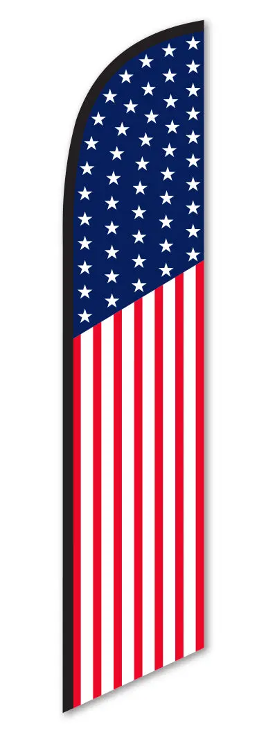 Premium 12Ft Swooper Flags For Car Dealerships - (12' X 2' 4") One Side Printed Banners - Weather-Resistant, Windless Design - Ideal For Events, Outdoor Branding 1