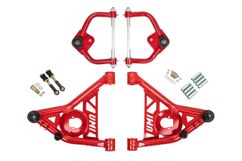 Umi Performance 1970-1981 Chevrolet Camaro 2Nd Gen Gm F-Body Tubular Upper & Lower A-Arm Kit 1