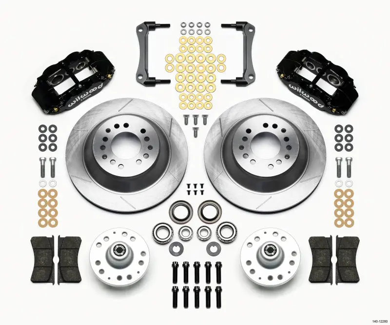 Wilwood 1979-1981 Chevrolet Camaro 2Nd Gen Narrow Superlite 6R Front Hub & 1Pc Rtr Kit 12.88In 1