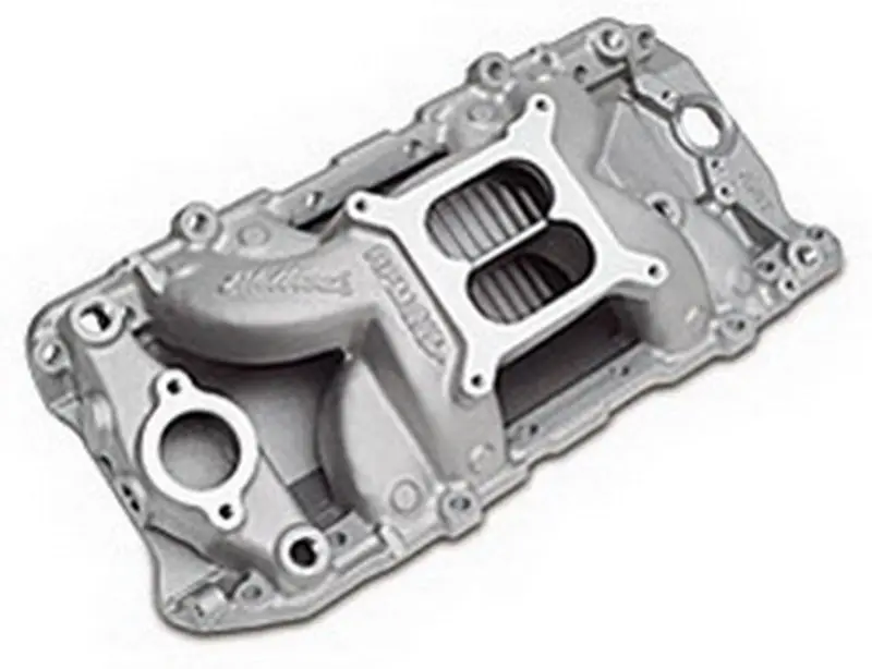 Edelbrock 1967-1972 Chevrolet Camaro 1St-2Nd Gen Polished B B O-Port Rpm Air-Gap Manifold 1