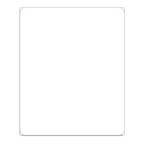 Blank Ros Stickers For Car Dealerships – 4.5" X 5.5" Clear Vinyl Face Adhesive – Dual Purpose Legal Compliance & Advertising Tags – Report Of Sale Document Holders – Vehicle Window Stickers 1