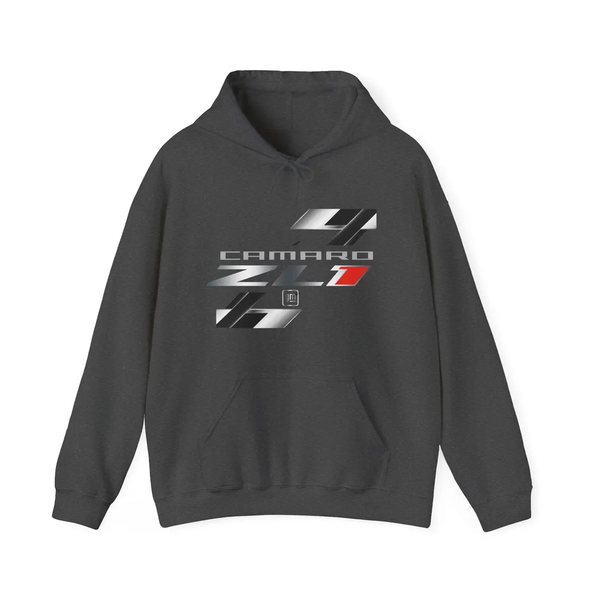 Camaro Zl1 Racing Flag Logo Fleece Hoodie 1